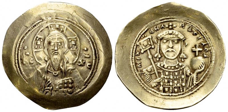 Michael VII Dukas EL Histamenon 

Michael VII Dukas (1071-1078 AD). EL Histame...