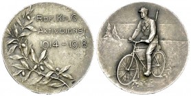 Schweiz, AR Medaille 1918, Radfahrer-Kompanie