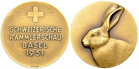 Basel, AE Medaille 1951, Rammlerschau