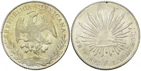 Mexico AR 8 Reales 1885 Mexico City