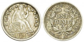 USA AR 1 Dime 1853 O