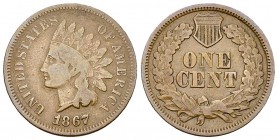 USA 1 Cent 1867