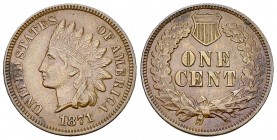 USA 1 Cent 1871