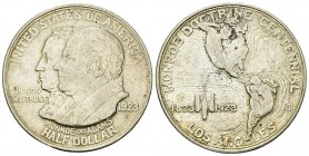 USA AR 1/2 Dollar 1923 S, Monroe Doctrine