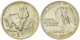 USA AR 1/2 Dollar 1925, Stone Mountain Memorial