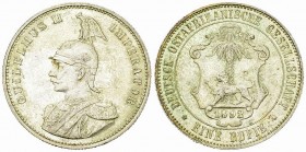 Deutsch-Ostafrika, AR Rupie 1892
