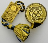 Schweiz/Japan, Lot von 2 AE Abzeichen, Olympia