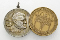 Österreich, Set von 2 Medaillen 1973, Ballonflug