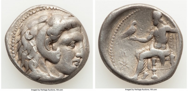 MACEDONIAN KINGDOM. Alexander III the Great (336-323 BC). AR tetradrachm (26mm, ...