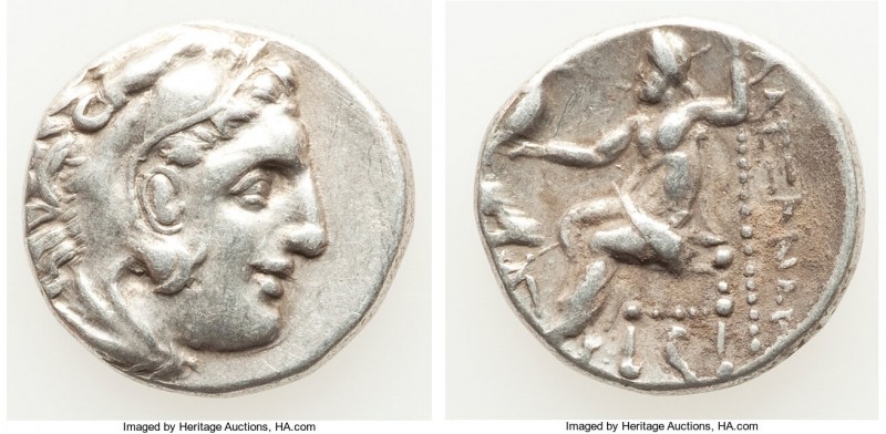 MACEDONIAN KINGDOM. Alexander III the Great (336-323 BC). AR drachm (18mm, 4.25 ...