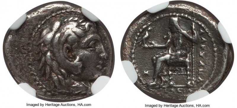 MACEDONIAN KINGDOM. Alexander III the Great (336-323 BC). AR hemidrachm (14mm, 1...