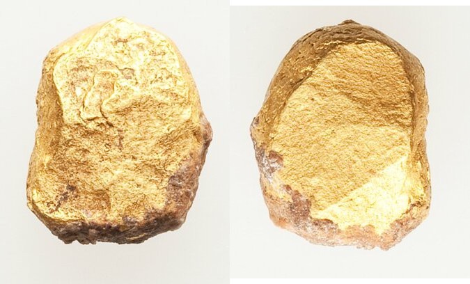 IONIA. Uncertain mint. Ca. 650-600 BC. EL typeless fraction or ingot (9mm, 3.00 ...