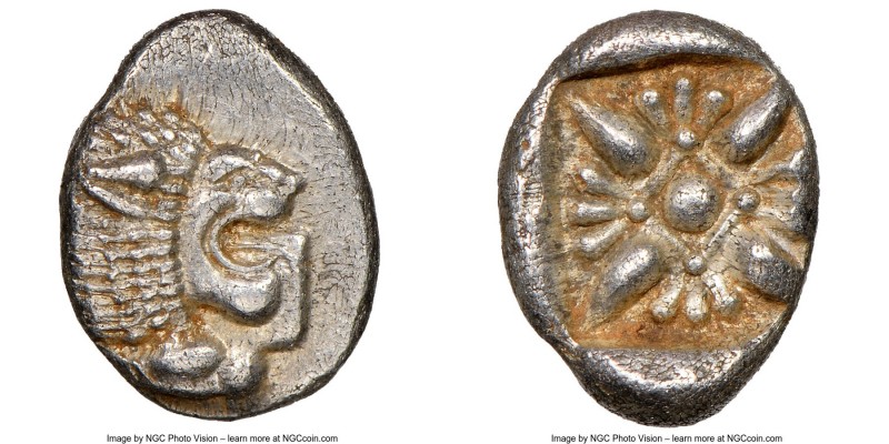 IONIA. Miletus. Ca. late 6th-5th centuries BC. AR 1/12 stater or obol (11mm, 1.2...
