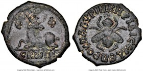 IONIA. Ephesus. Pseudo-Autonomous Issue (Ca. 1st century AD). AE tessera (21mm, 11h). NGC XF, light smoothing. Stag kneeling left, head reverted, Ε-Φ ...