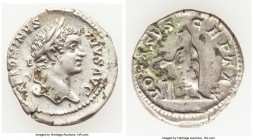 Caracalla (AD 198-217). AR denarius (19mm, 3.48 gm, 12h). About VF. Rome, AD 206-210. ANTONINVS PIVS AVG, laureate head of Caracalla right / VOTA SVSC...