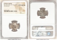 Severus Alexander (AD 222-235). AR denarius (18mm, 6h). NGC Choice AU S. Rome, AD 231. IMP SEV ALE-XAND AVG, laureate head of Severus Alexander right ...
