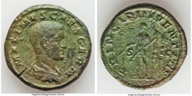 Maximus (AD 235/6-238). AE sestertius (31mm, 22.11 gm, 12h). Choice Fine. Rome, early AD 236-238. MAXIMVS CAES GERM, bare headed, draped bust of Maxim...