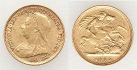 Victoria gold 1/2 Sovereign 1900-S XF, Sydney mint, KM12. 19mm. 3.97gm.

HID09801242017

© 2020 Heritage Auctions | All Rights Reserved