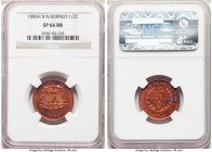 British Protectorate Specimen 1/2 Cent 1886-H SP66 Red and Brown NGC, Heaton mint, KM1. Fully struck with highly reflective surfaces. 

HID098012420...