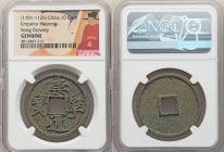 Northern Song Dynasty. Hui Zong (960-1027) 10-Piece Lot of Certified 10 Cash ND (1101-1125) Genuine NGC, Average grade XF, several with moderate to se...