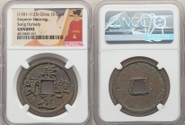 Northern Song Dynasty. Hui Zong (960-1027) 20-Piece Lot of Certified 10 Cash ND (1101-1125) Genuine NGC, Average grade XF, several with moderate to se...