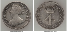 Anne Pair of Uncertified Maundy 4 Pence 1704 VG, KM515. 19mm. Sold as is, no returns.

HID09801242017

© 2020 Heritage Auctions | All Rights Reser...