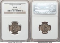 British Colony. Edward VII Farthing 1910 MS67 NGC, KM21.

HID09801242017

© 2020 Heritage Auctions | All Rights Reserved