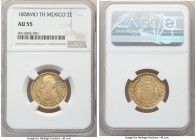 Charles IV gold 2 Escudos 1808 Mo-TH AU55 NGC, Mexico City mint, KM132. 

HID09801242017

© 2020 Heritage Auctions | All Rights Reserved