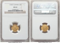 Philip V gold 1/2 Escudo 1745 M-AJ MS62 NGC, Madrid mint, KM361.1.

HID09801242017

© 2020 Heritage Auctions | All Rights Reserved