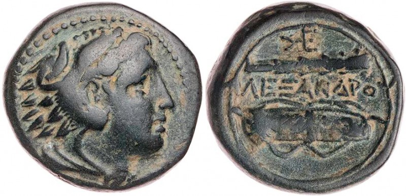MAKEDONIEN, KÖNIGREICH
Alexander III., 336-323 v. Chr. AE-Tetrachalkon 336-323 ...