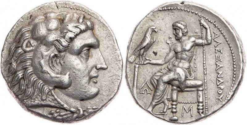 MAKEDONIEN, KÖNIGREICH
Alexander III., 336-323 v. Chr. AR-Tetradrachme 323-315 ...