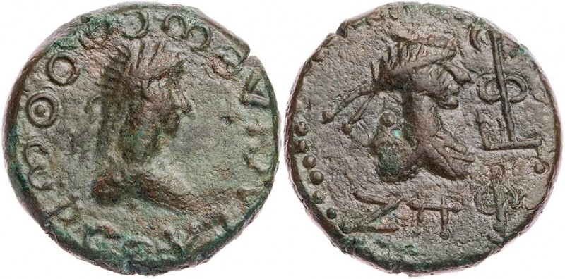 KÖNIGREICH BOSPORUS
Thothorses, 286/287-308/309 n. Chr. AE-Stater 290/291 n. Ch...