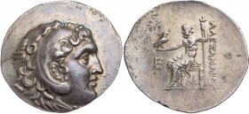 LYKIEN PHASELIS
 AR-Tetradrachme (Alexandreier) 214/213 v. Chr (= Jahr 5), im Namen Alexanders III. Vs.: Kopf des Herakles mit Löwenskalp n. r., Rs.:...