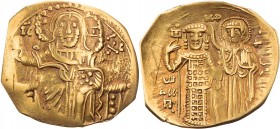 BYZANZ
Iohannes III. Dukas-Batatzes, 1222-1254. AV-Hyperpyron Nomisma Magnesia Vs.: Christos Pantokrator thront segnend v. v., Rs.: Kaiser steht in L...