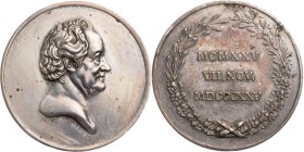 GOETHE
Johann Wolfgang von Goethe, 1749-1832. Silbermedaille 1925 (Neuprägung der Medaille von 1825) v. A. Facius Auf seinen 50-jährigen Aufenthalt i...