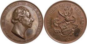 WEIMARER PERSÖNLICHKEITEN
Carl Friedrich Zelter, 1758-1832. Bronzemedaille 1831 v. A. Facius Vs.: Kopf n. r., Rs.: behelmtes Wappen, Dm. 35,8 mm Fred...