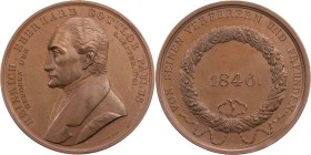 JENAER PROFESSOREN
Heinrich Eberhard Gottlob Paulus, 1761-1851. Bronzemedaille 1846 v. A. Neuss, bei J. J. Neuss Auf seinen 85. Geburtstag, gewidmet ...