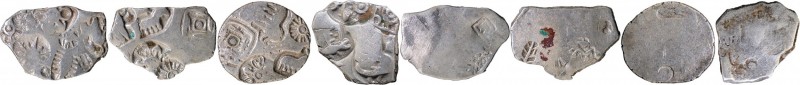Ancient India
Punch Marked Coins, Magadha Janapada (600-350 BC), Silver Karshap...