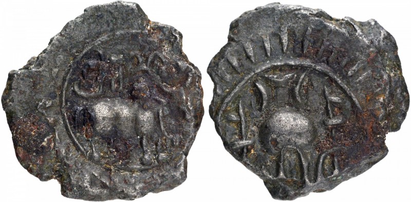 Ancient India
Post Vakatakas, Sri Ram (5-6 Century AD), Khandesh Region, Copper...