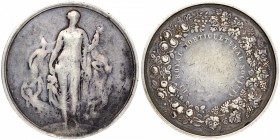 World Wide
Medal, Great Britain, The Royal Horticultural Society, Silver "Flora" Medal, Unawarded, Obv: a standing female figure encircled by four ot...