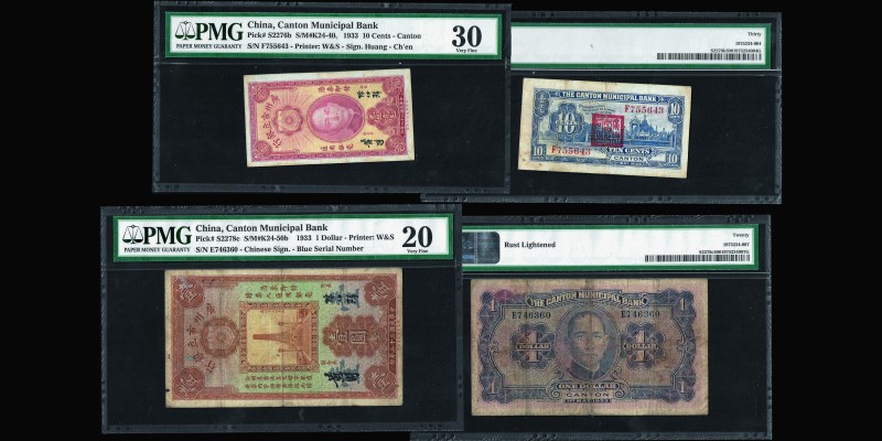 Canton Municipal Bank 
10 Cents 1933 
Ref : Pick#S2276b, S/M#K24-40 
Conservatio...