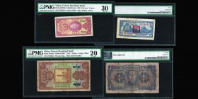 Canton Municipal Bank 
10 Cents 1933 
Ref : Pick#S2276b, S/M#K24-40 
Conservation : PMG Very Fine 30
&
1 Dollar 1933 
Ref : Pick#S2278c, S/M#K2450b
Co...