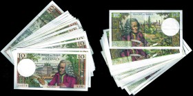 Banque de France
Lot de 23 billets de 10 Francs Voltaire
Ref : Pick#146, F.62
Conservation : VF