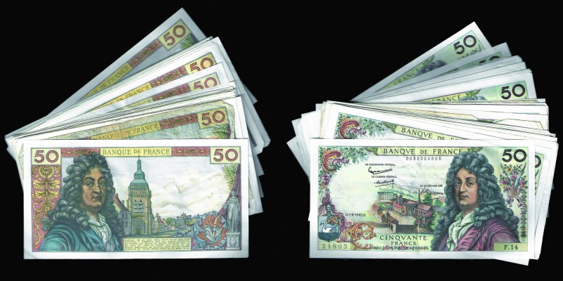 Banque de France
Lot de 48 billets de 50 Francs Racine
Ref : Pick#148, F.64
Cons...