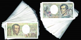 Banque de France
Lot de 76 billets de 200 Francs Montesquieu
Ref : Pick#155
Conservation : VF