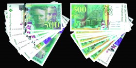 Banque de France
Lot de 50 billets de 500 Francs Marie Curie
Ref : Pick#160, F.76
Conservation : EF