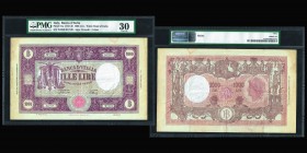 Banca d'Italia
1000 Lire 1947-48
Ref : Pick#81a
Conservation : PMG Very Fine 30 Signature Einaudi - Urbini