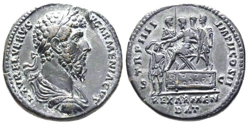Lucius Verus 161-169
Sestertius, Rome, 163-164. AE 22,39 g.
Avers : L. AVREL VER...