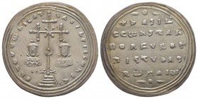 Basil II and Constantine VII 976 - 1025
Milaresion, Constantinople, 976-1025, AG 2.64 g. Ref : DOC 20e, Sear 1812.
Ex Vente Tkalec, 08/09/2008, lot 38...