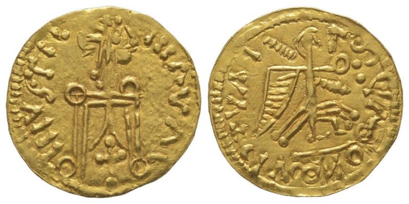 Liuva I 565-586
Tremissis au nom de Justin I, Septimanie, Narbonne, 565-580, AU ...